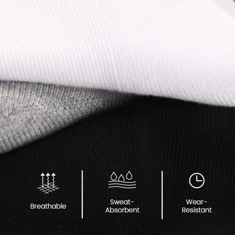 Pleneal 3 Pairs Slouch Socks for Women, Long Slouchy Scrunch Socks, Knit Chunky Boot Sock - Image 2